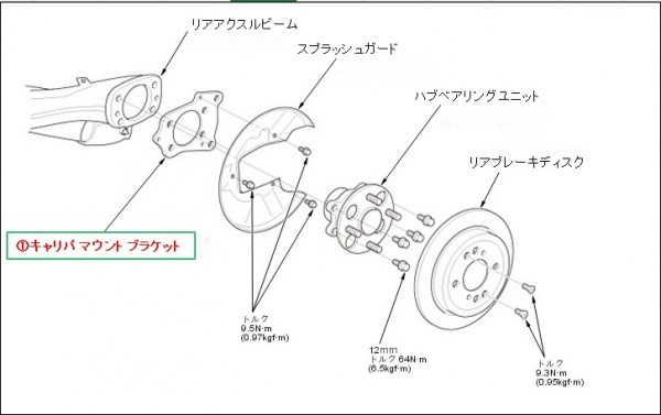 GK5 REAR ADJUSTING PLATE